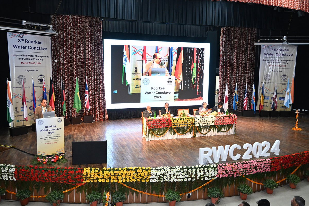 Roorkee Water Conclave, a significant international conference held biennially in Roorkee, Uttarakhand, India.