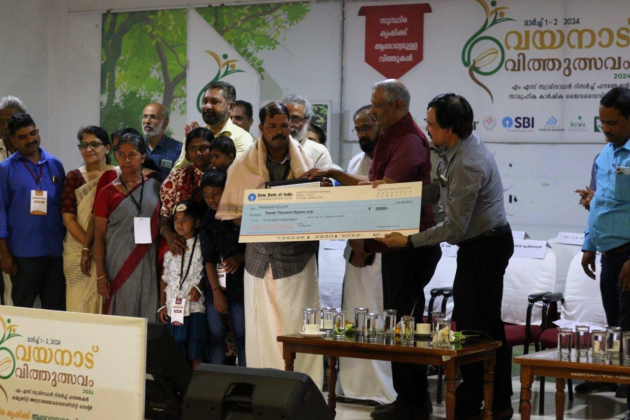 Wayanad Community Seed Fest Celebrates Agrobiodiversity and Recognizes Conservation Efforts