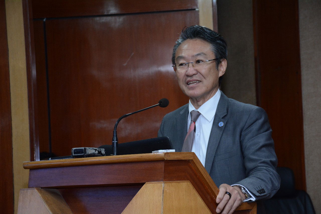 Takayuki Hagiwara, the FAO Representative in India, delivered a keynote address at National Workshop