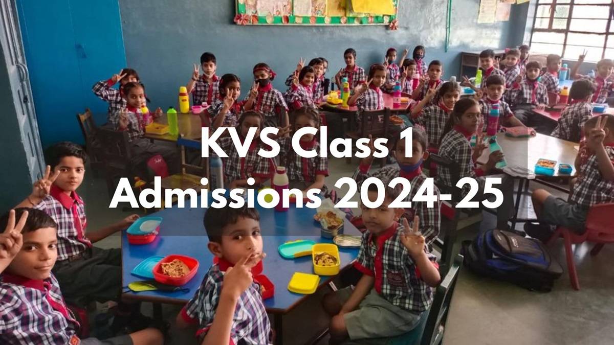 KVS Class 1 Admissions 2024-25 (Photo Source: KVS)