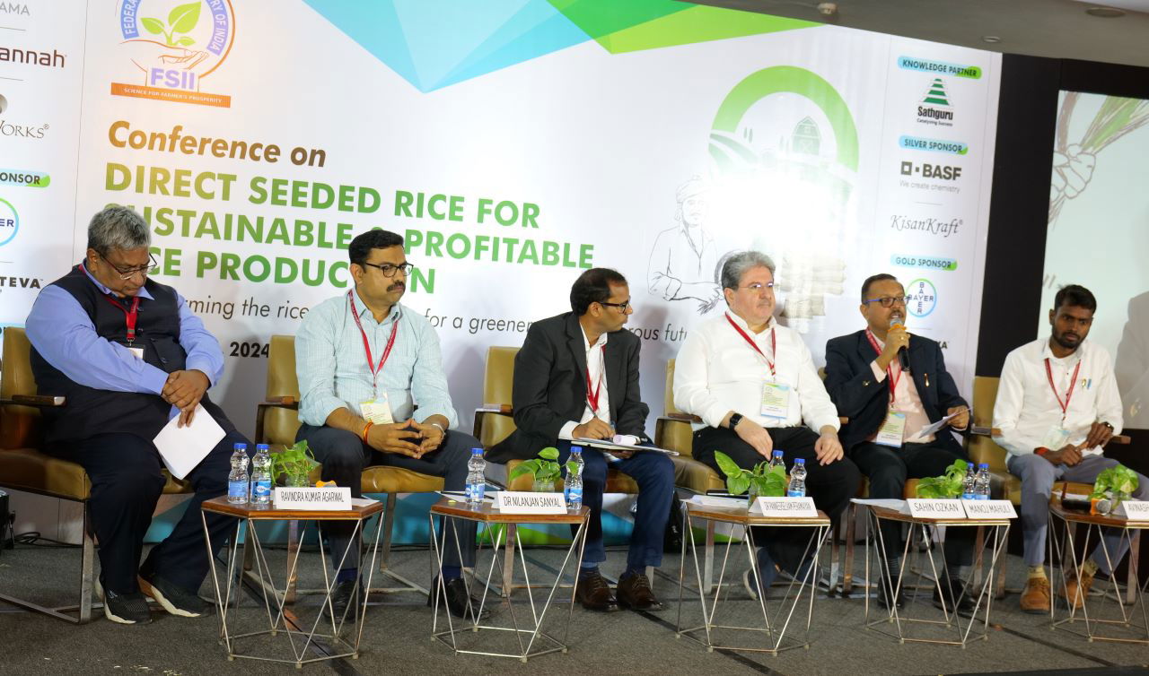 Distinguished Panellists at Conference on DSR for Sustainable & Profitable Rice Production