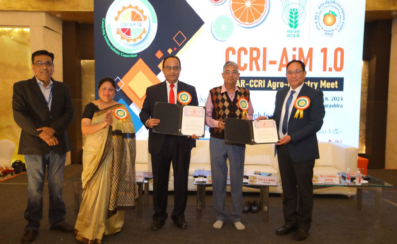 ICAR-CCRI Pioneers Collaborative Platform CCRi-AiM 1.0 for Catalyzing Institute-Industry Connection in Nagpur