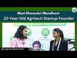 Startup Mahakumbh 2024: Meet Dhanashri Mandhani, Founder & CEO of Salam Kisan