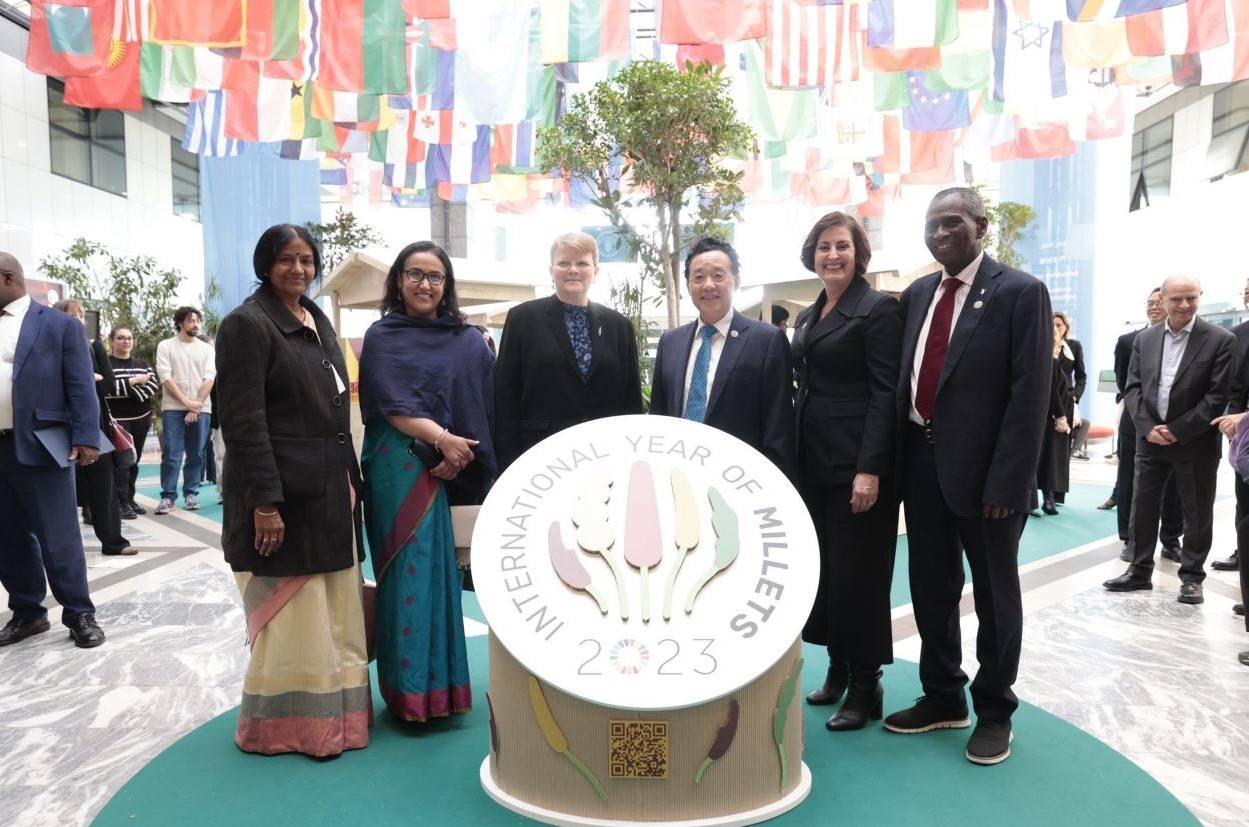 Global Leaders Celebrate Success: Closing Ceremony of International Year of Millets 2023 at FAO Headquarters, Rome