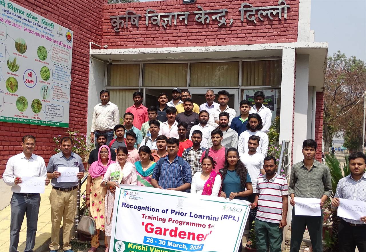 KVK Ujwa Organizes 3-Day Skill Development Training Program on 'RPL Gardener'