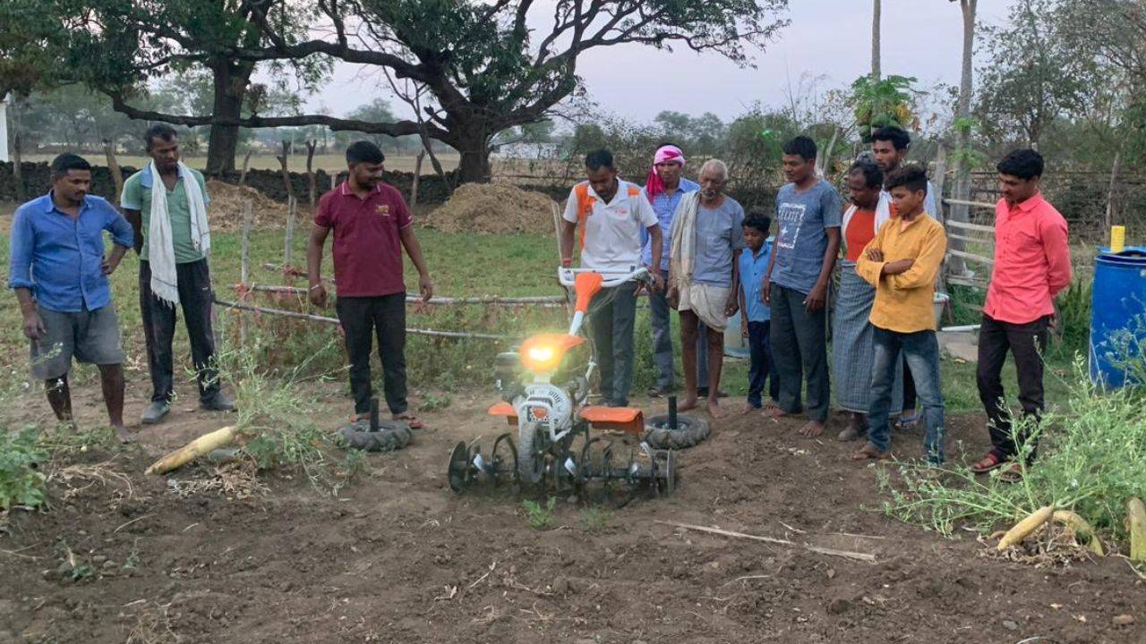 STIHL farming equipment demonstrated to farmers