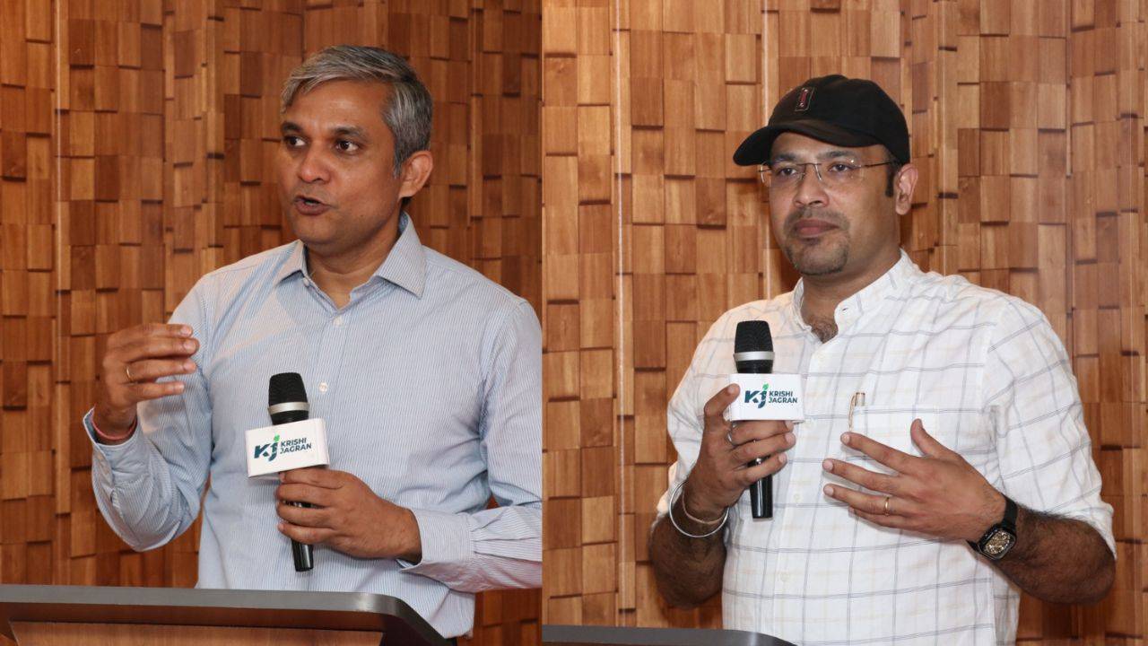 (L-R) Prasanna Rao, co-founder and managing director ; Anand Chandra, co-founder and executive director at Arya.ag.