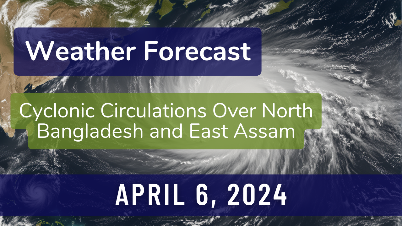 Persisting cyclonic circulations over north Bangladesh and east Assam, along with their neighboring areas, will bring rainfall and snowfall in Northeastern India. (Photo Courtesy: Canva)