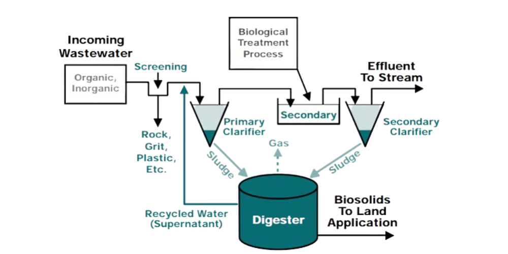 A Detailed Representation of the Water Treatment Process