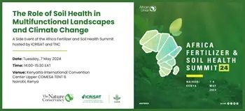 Africa Fertilizer and Soil Health Summit Set to Address Pressing Issue of Soil Degradation
