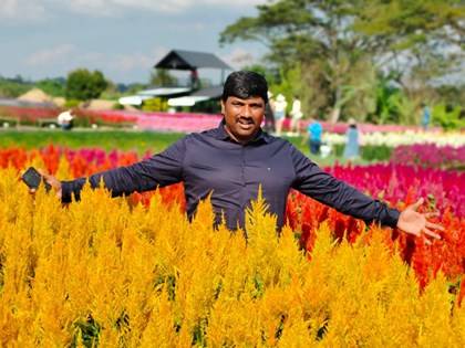 Meet Srikanth Bolapally, the Floriculture Farmer Who Defeated Poverty to Became a Crorepati