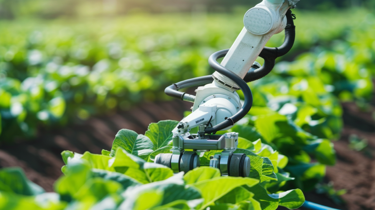 AI/ML Revolutionizing Modern Agriculture (AI-Generated Photo Credit-Midjourney)