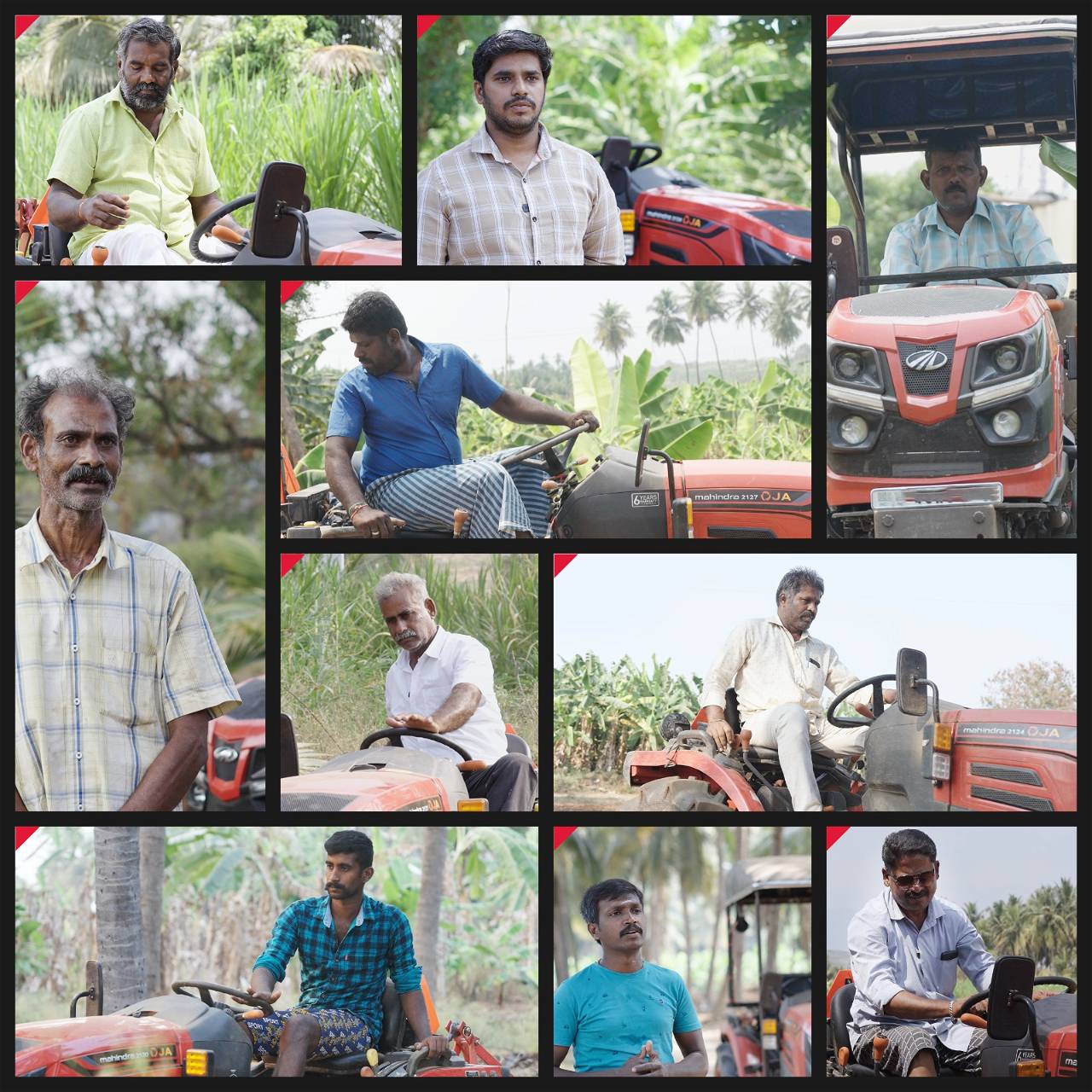 Tamil Nadu Farmers Are Giving Mahindra Tractors Two Thumbs Up (Photo Source: Mahindra Tractors)