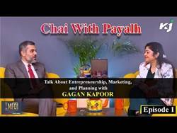 Chai With Payalh Episode 1 on Krishi Jagran: Learn About Marketing and Planning with Gagan Kapoor