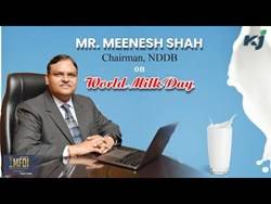 Exclusive: Meenesh Shah, NDDB Chairman, on World Milk Day with Krishi Jagran