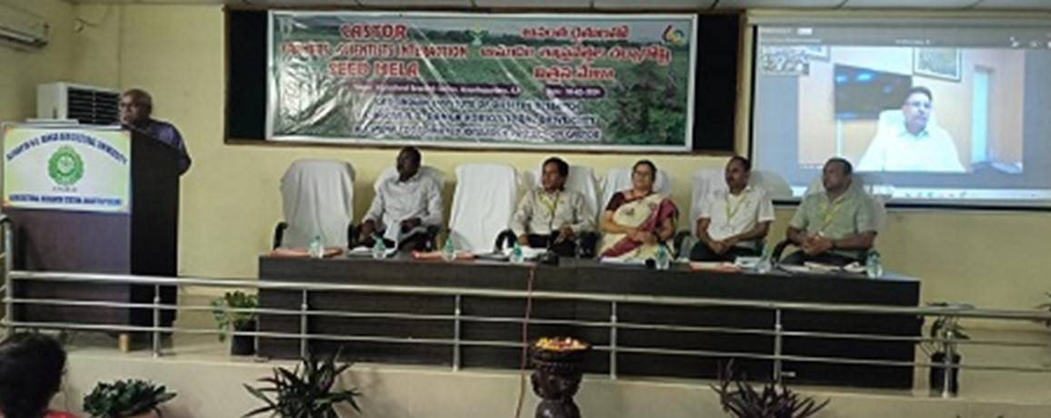 ICAR-IIOR Hosts Castor Seed Mela and Farmer-Scientist Interaction in Andhra Pradesh (Photo Source: ICAR)