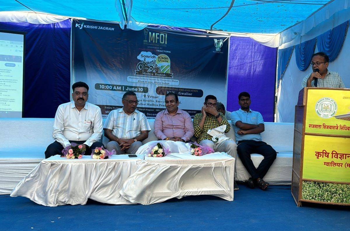 'MFOI Samridh Kisan Utsav' Empowers Farmers with Innovations and Insights at KVK-Gwalior