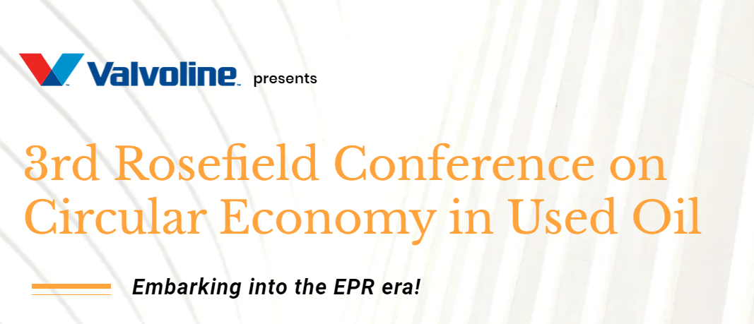 3rd Rosefield Conference on Circular Economy in Used Oil