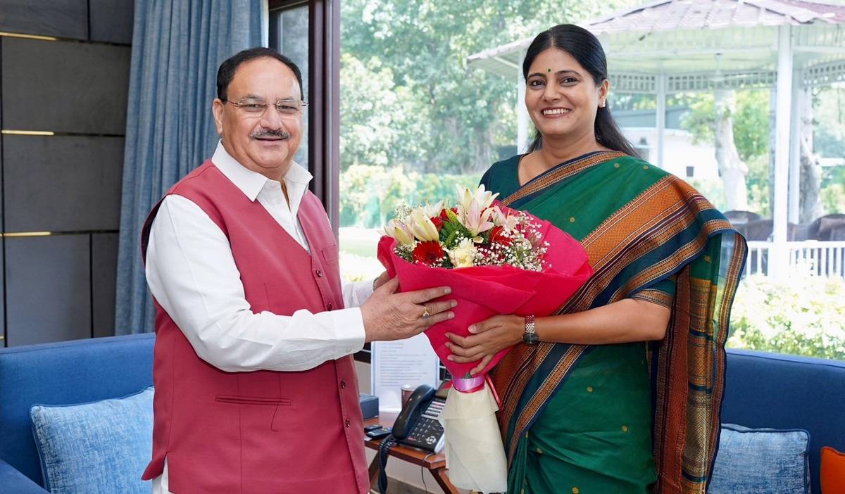 Anupriya Patel Assumes Role as Minister of State for Chemicals and Fertilizers (Photo Source: @AnupriyaSPatel/X)