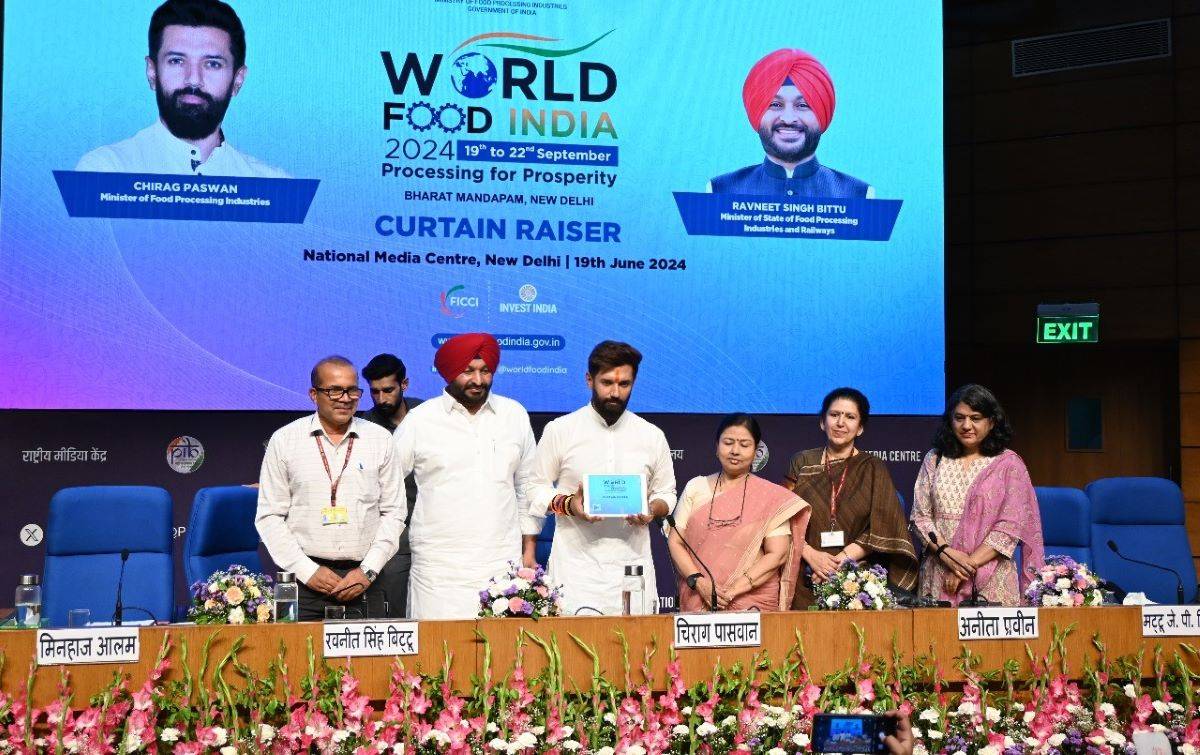 Chirag Paswan Launches World Food India 2024 Website and Mobile App