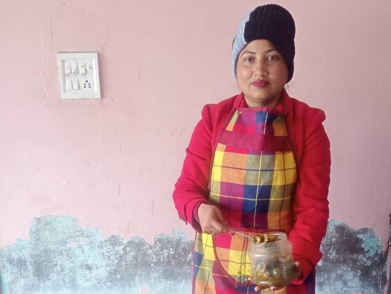 Rekha Sharma Empowering Women through Natural Fruit Processing and a Self-Founded SHG