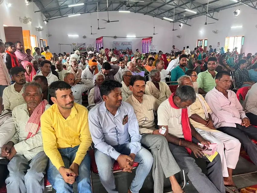 Over 500 Farmers Converge at 'MFOI Samridh Kisan Utsav' in Gorakhpur, Uttar Pradesh today