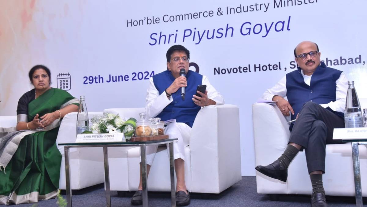 Government Committed to Protecting Farmers' Interests," Says Piyush Goyal at Tobacco Stakeholders Meeting (Photo Source: @PiyushGoyalOffc/X)