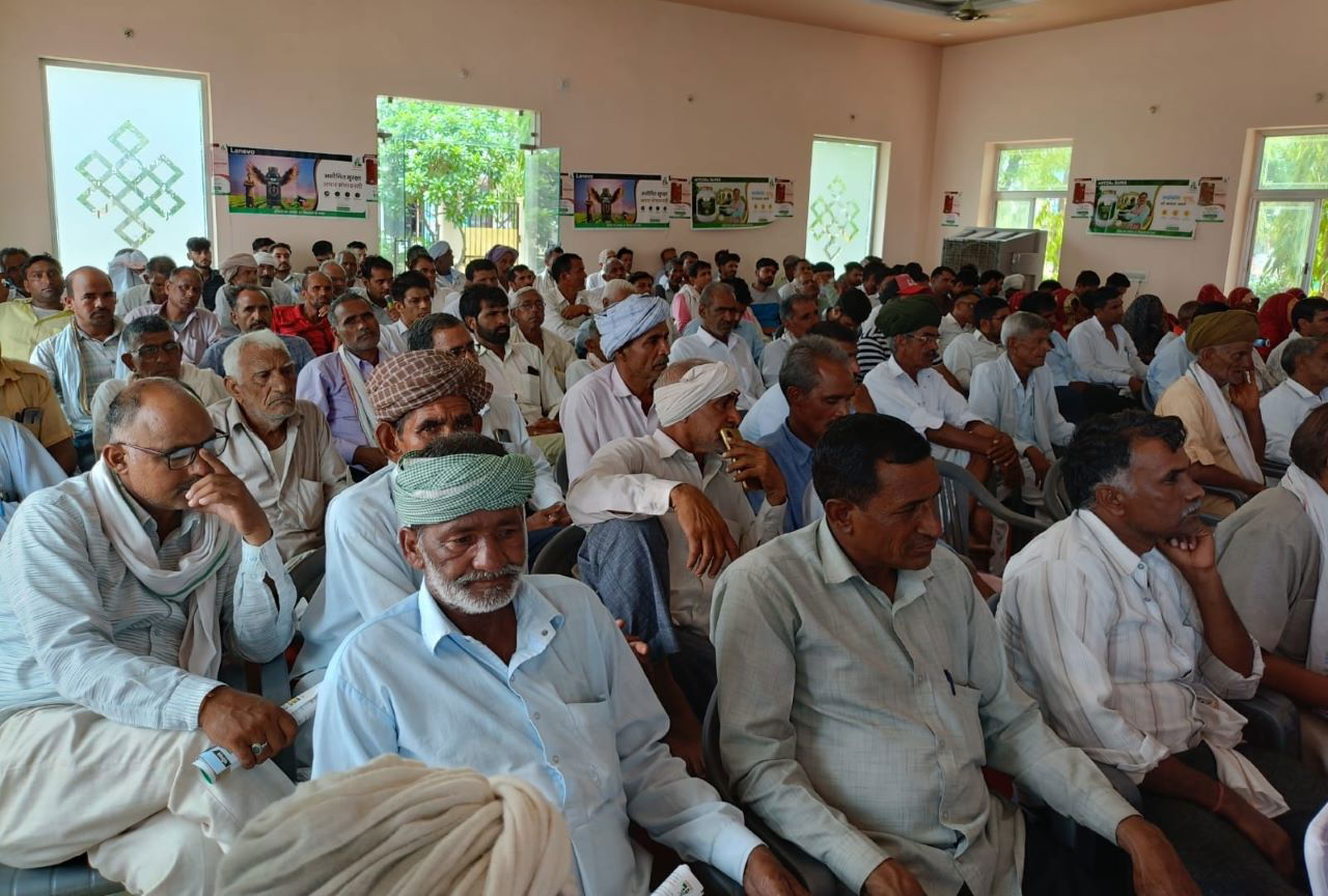 Numerous farmers gathered at 'MFOI Samridh Kisan Utsav' in Sikar, Rajasthan