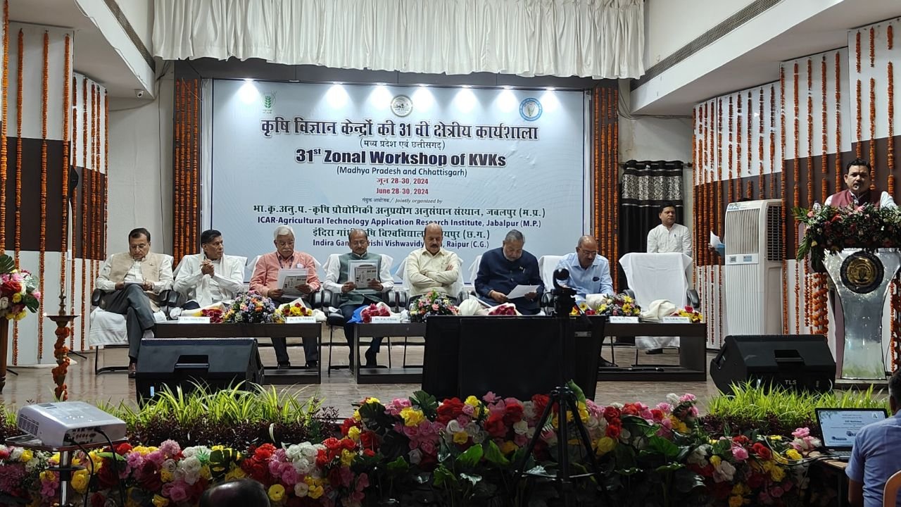 Experts at Raipur KVK Workshop in Raipur