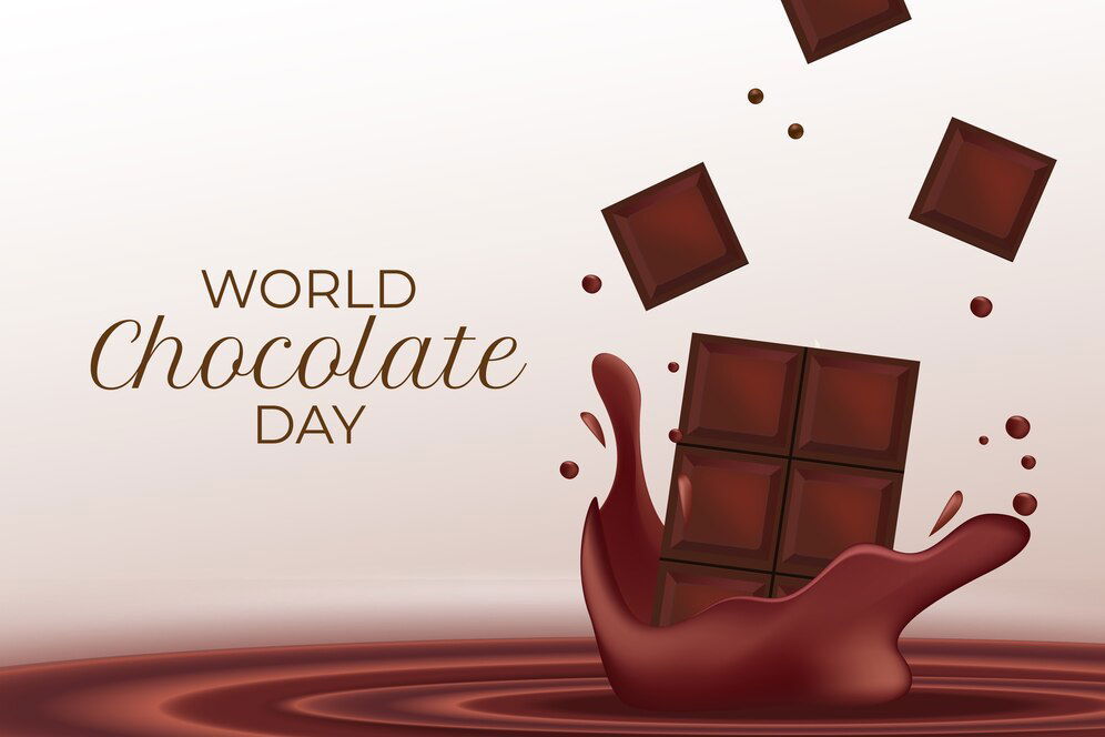 World Chocolate Day is Celebrated on the 7th of July                                                                                         Source: Freepik