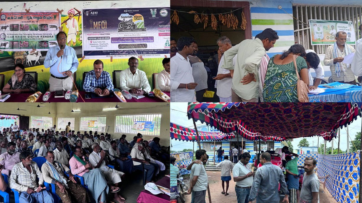 Some Glimpse of MFOI Samridh Kisan Utsav in Warangal, Telangana