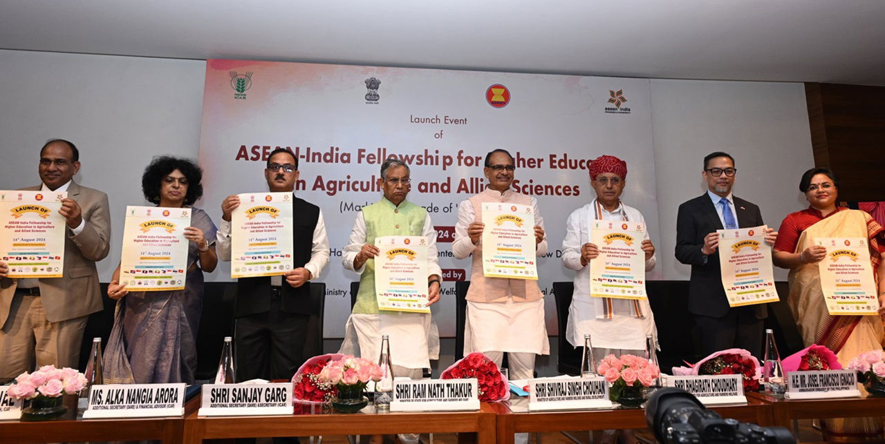 Govt Launches ASEAN-India Fellowship (Photo Source: @OfficeofSSC/X)