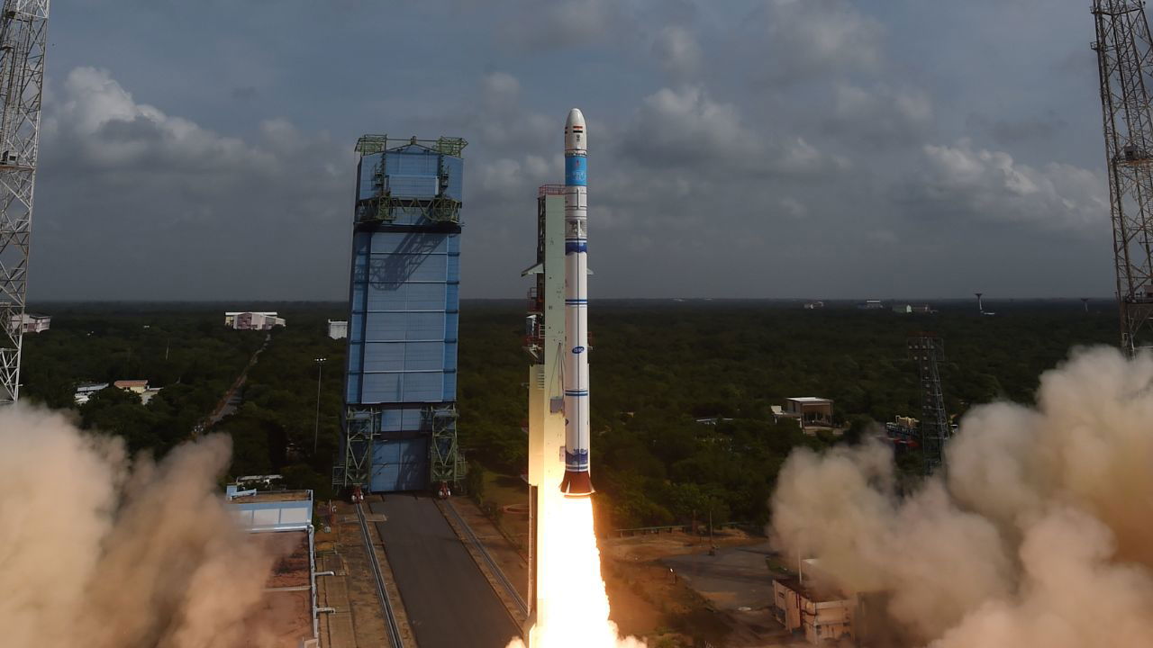 Launch of Earth Observation Satellite EOS-08