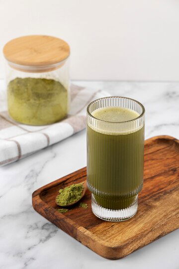 Matcha has a great nutrition profile                                                                                 Source: Freepik