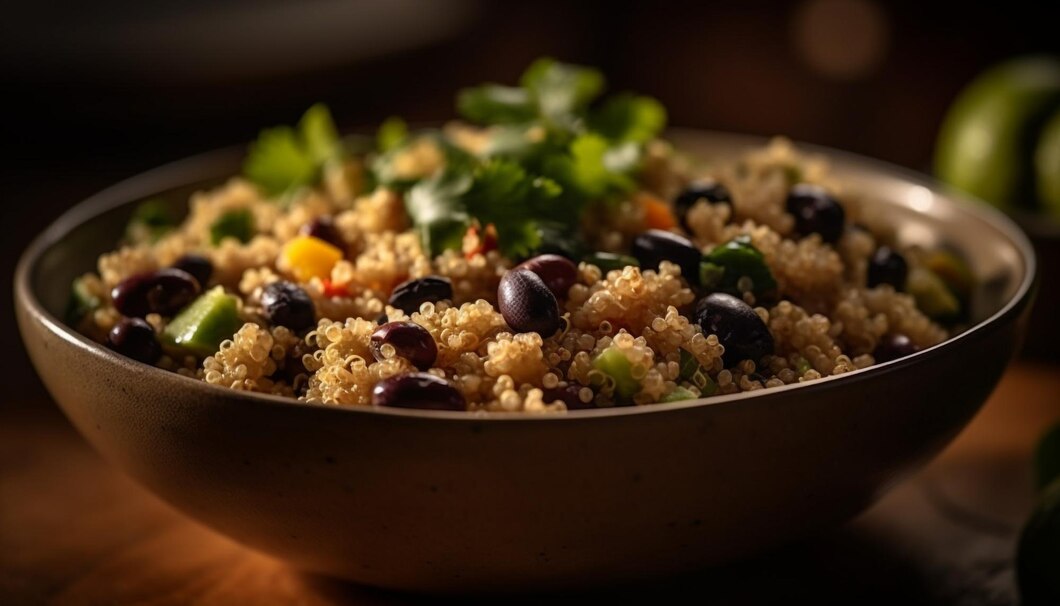 A Bowl of Quinoa breakfast is healthy and tasty                                                                    Source: Freepik