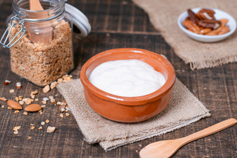 Curd is very good for gut health                                                                                                         Source: Pixabay